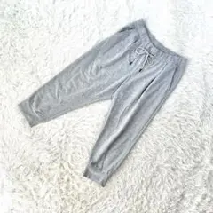【ユニクロエアリズム】クロップドパンツ スウェット下 ストレッチパンツ Ｌ