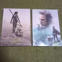 スター・ウォーズ　Happyくじ　ハッピーくじ　キャンバスアートボード　2点