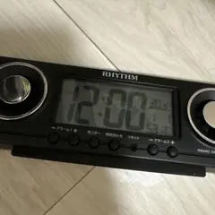 RHYTHM 電波目覚まし時計 フィットバトラージューク