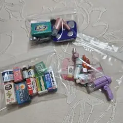 ミニチュア医薬品と美容器具セット