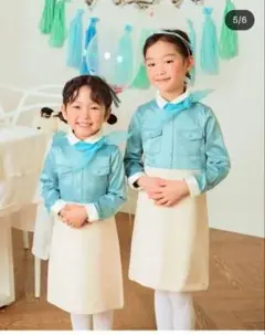 大韓航空 子供 ワンピース CA コスプレ 大韓航空 CA制服 子供用 客室乗務員 - メルカリ