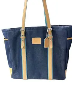 COACH コーチ 5193 ロゴモチーフ トートバッグ デニム レディース