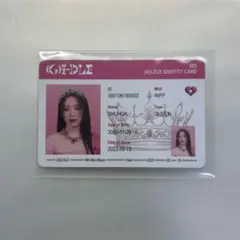 【非売品】(G)I-DLE  I FEEL  直筆サイン ポラロイド シュファ 非売品】(G)I-DLE I FEEL 直筆サイン ポラロイド シュファ
