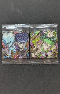 ジョジョの奇妙な冒険 岸辺露伴&東方仗助 2枚セット(JJR)×2