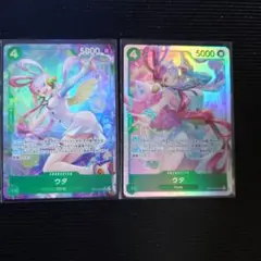 ワンピースカード ウタ SRパラレル、SRのセット