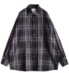 今月末まで SHAREEF TARTAN CHECK L/S SHIRTS