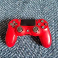 赤色 PS4 コントローラー