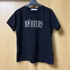 ブージュルード パールロゴTシャツ ブラック