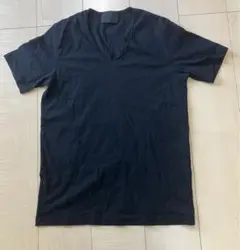 norikoike ノリコイケ　黒　ブラック Vネック Tシャツ　S 半袖