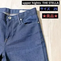 美品　アッパーハイツ　デニム　980219 THE STELLA サイズ25