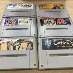スーパーファミコンソフト 6本 動作確認済