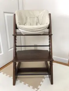 【極美品】STOKKE ストッケ トリップトラップN3 ウォールナットブラウン
