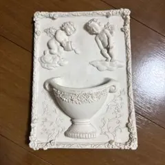 アンティーク　壁掛け　エンジェル　雑貨