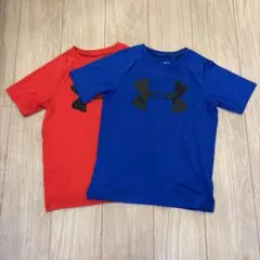 Under Armour Tシャツ 2枚セット 赤 青
