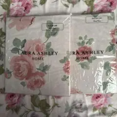 ♥︎LAURAASHLEY♡ピロケース♡新品未使用♡2枚セット♡ペア♡希少品