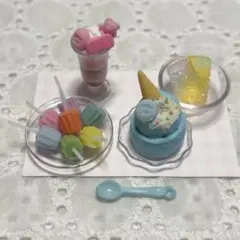 ♡ミニチュアカラフルスイーツセットNo.66