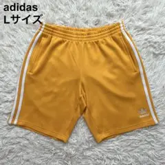 美品　adidas アディダス　ショートパンツ　Lサイズ　イエロー