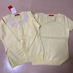 アプワイザーリッシェ アンサンブル シフォン パール ビジュー