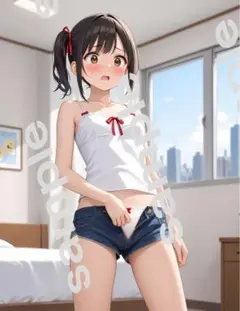 a4ポスター　AIイラスト 美女 アニメ　アート清楚可愛い　女の子　アニメ