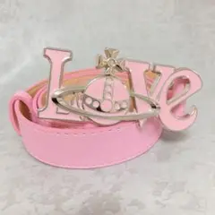 Vivienne Westwood｜LOVEベルト　ピンク