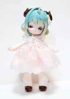 虫虫カフェ　アンティーユ　ボニーバニー　天使なワンピース　ピンク×フラワー⑤