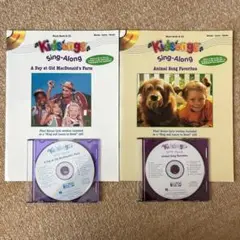 Kidsongs Sing-Along 音楽ブック & CD 2冊