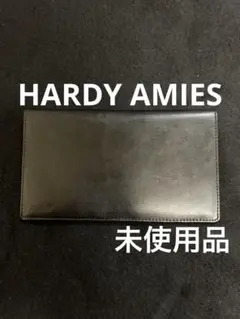 ANA HARDY AMIES レザー パスポートケース 黒。手帳カバー。