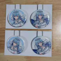 雪花ラミィ　ホロライブ　一番くじ　缶バッジ　2セット