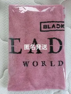 BLACKPINK フェイスタオル ピンク　DEADLINE ポップアップ　新品