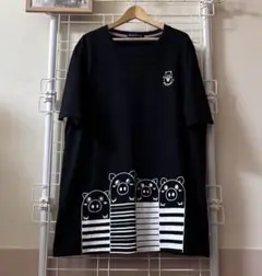 ♪♪ ドラッグストアーズ しましまブタさんが可愛いTシャツ ♪♪
