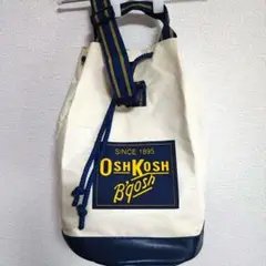 OshKosh B'gosh 手提げ袋 ワンショルダー アイボリー/ネイビー