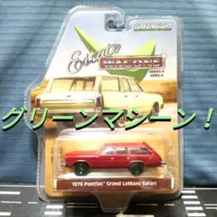 グリーンライト 1976 ポンティアック グランド ルマンズ サファリ チェイス
