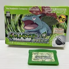 ポケットモンスター　リーフグリーン　箱　ソフト　Nintendo アドバンス