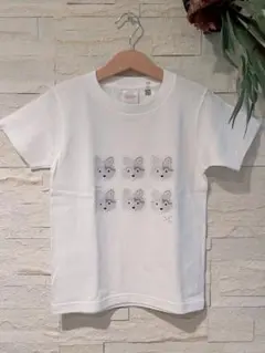 【新品未使用】TIRSDAG キッズ Tシャツ 120 キリトリセン ホワイト