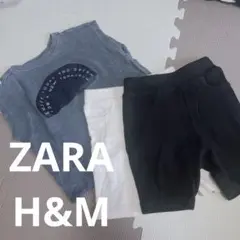 【早い者勝ち】男の子　Tシャツ　半ズボン　セット　100㎝　ZARA H&M