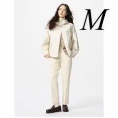 新品　未使用　ユニクロ　スマートアンクルパンツ　レディース　M ナチュラル