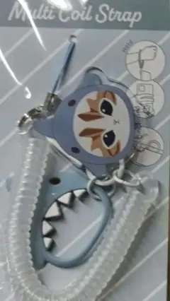 mofusand マルチコイルハンドストラップ サメにゃん1点