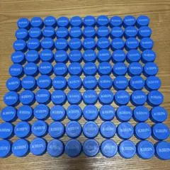 ペットボトルキャップ青 100個