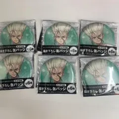 Dr.STONE　石神 千空　ローソン ストア 100　缶バッジ 6セット