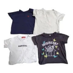 Tシャツ　４枚セット 80cm