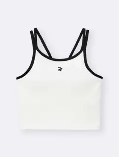 GU GIRLSブラフィールプチクロップドキャミソール新品未使用