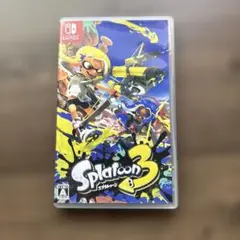スプラトゥーン3　ソフト　カセット　Nintendo Switch