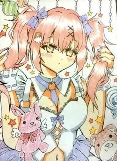 手描きアナログイラスト オリジナル㉔