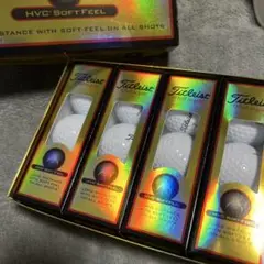 Titleist HVC Soft Feel ゴルフボール 4個入り