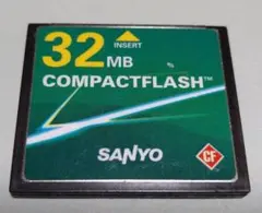 コンパクトフラッシュ 32MB　SANYO