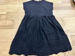 【洗濯のみ】黒　レース　ワンピース