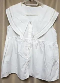 【新品】セーラーシャツ　白