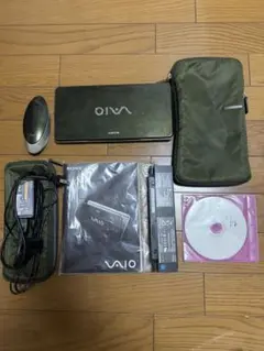 【美品レア】SONY VAIO typeP VGN-P92KS 純正ケース付 箱付☆Vaio☆type T☆VGN-T90PS☆起動確認済☆OSリカバリー済