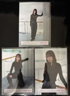 櫻坂46 Make or Break MV衣装　中嶋優月　黒衣装　セミコンプ