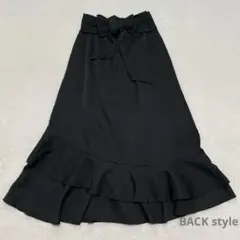 トルテ◇ビックリボンフリルスカート マーメイド フリル 綺麗め 量産 地雷 F